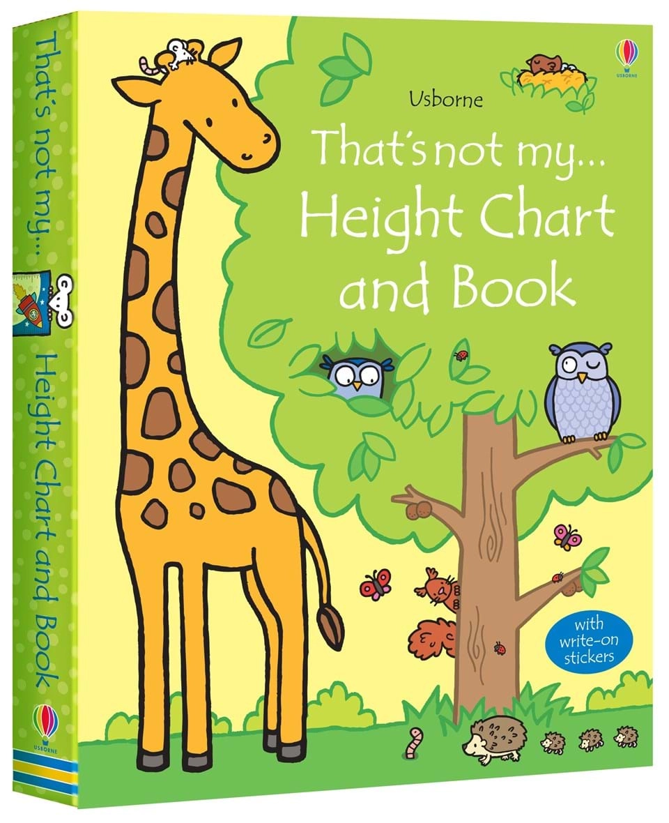 THAT'S NOT MY HEIGHT CHART AND BOOK