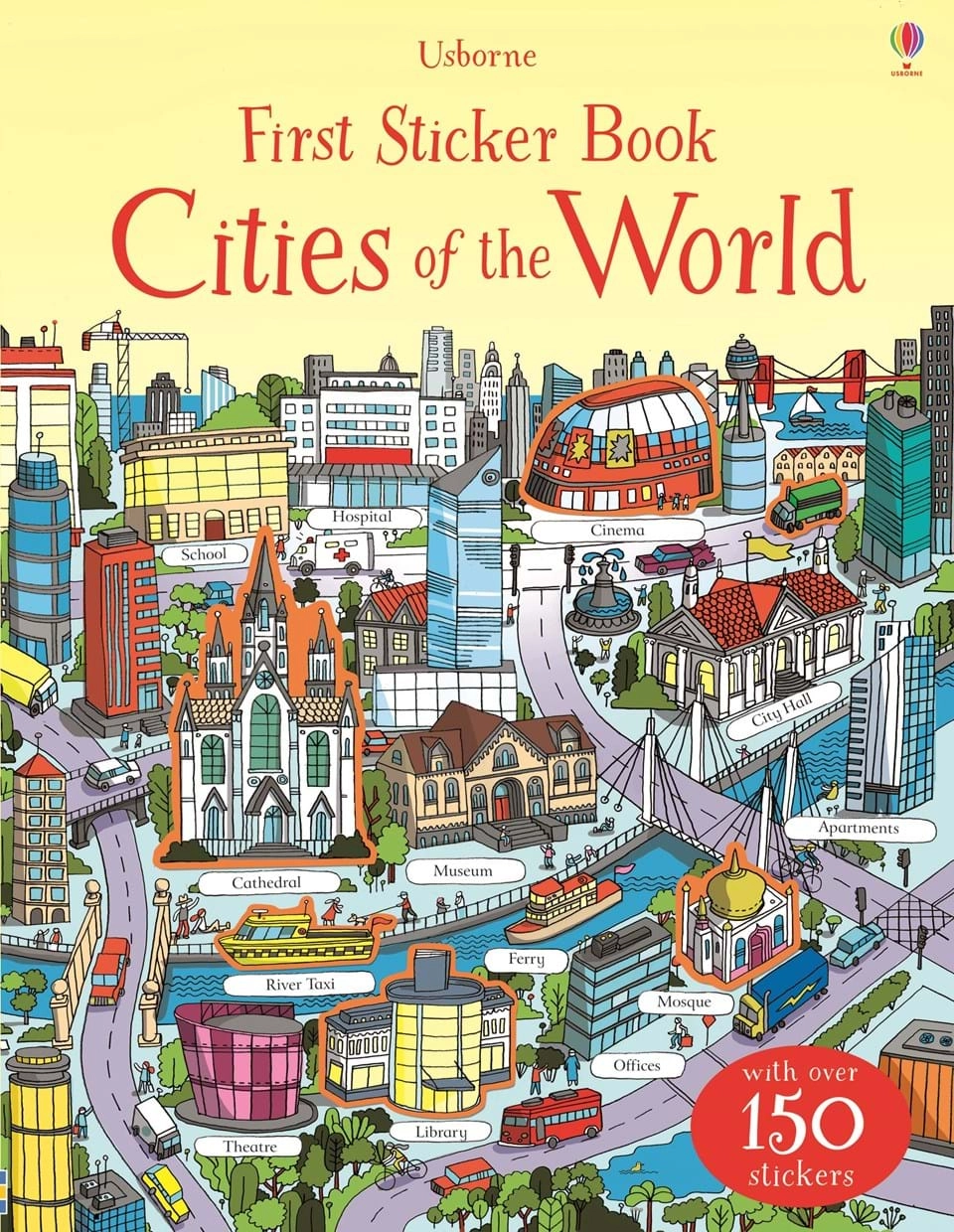 FIRST STICKER BOOK - CITIES OF THE WORLD
