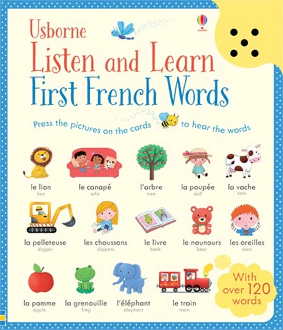 LISTEN AND LEARN FIRST FRENCH WORDS