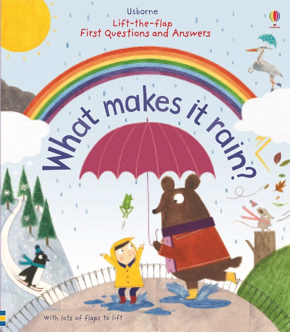 LIFT-THE-FLAP VERY FIRST QUESTIONS AND ANSWERS - WHAT MAKES IT RAIN?