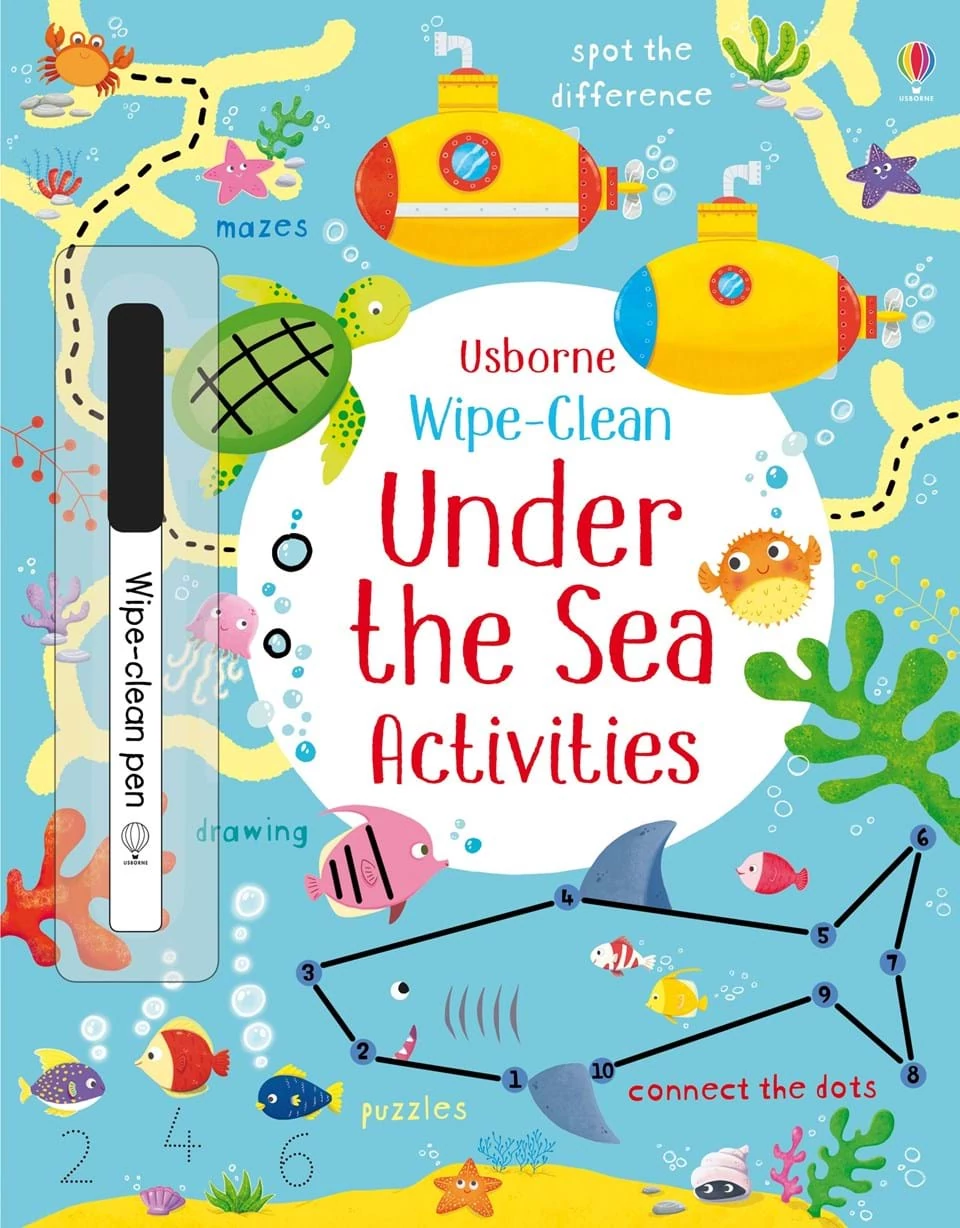 WIPE-CLEAN UNDER THE SEA ACTIVITIES