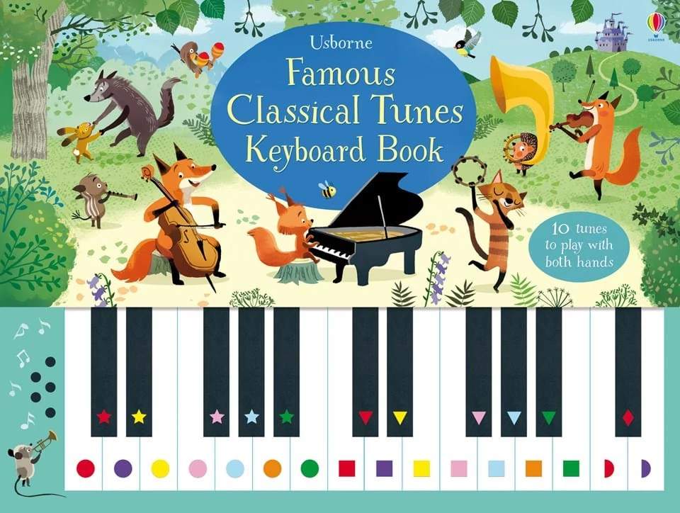 FAMOUS CLASSICAL TUNES KEYBOARD BOOK
