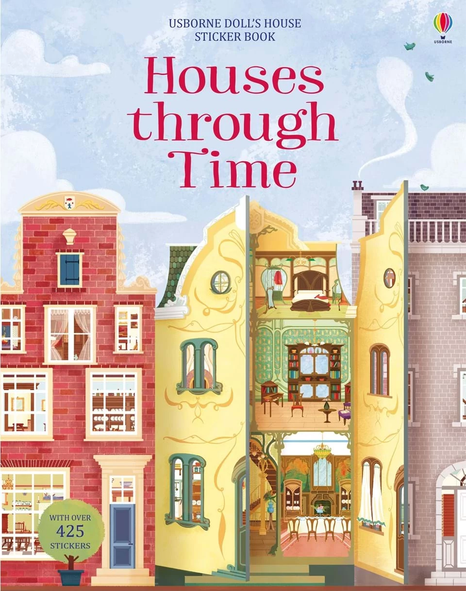 HOUSES THROUGH TIME STICKER BOOK
