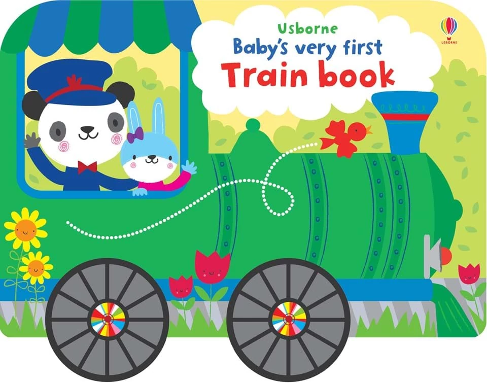 BABY'S VERY FIRST TRAIN BOOK