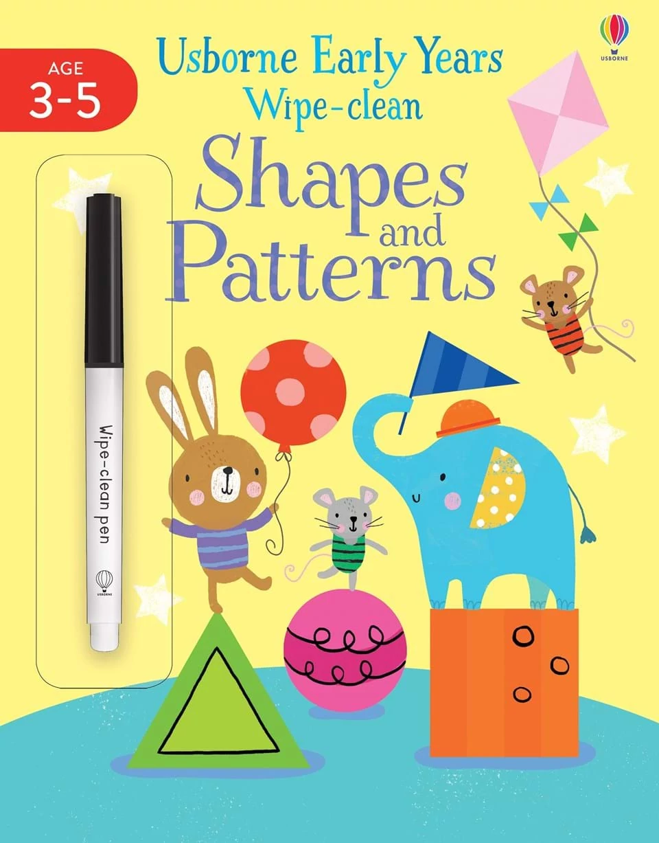 EARLY YEARS WIPE-CLEAN SHAPES AND PATTERNS