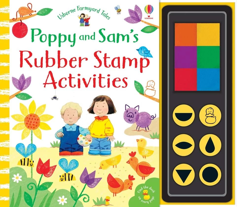 POPPY AND SAM'S RUBBER STAMP ACTIVITIES