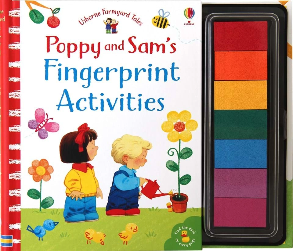POPPY AND SAM'S FINGERPRINT ACTIVITIES (FARMYARD TALES)