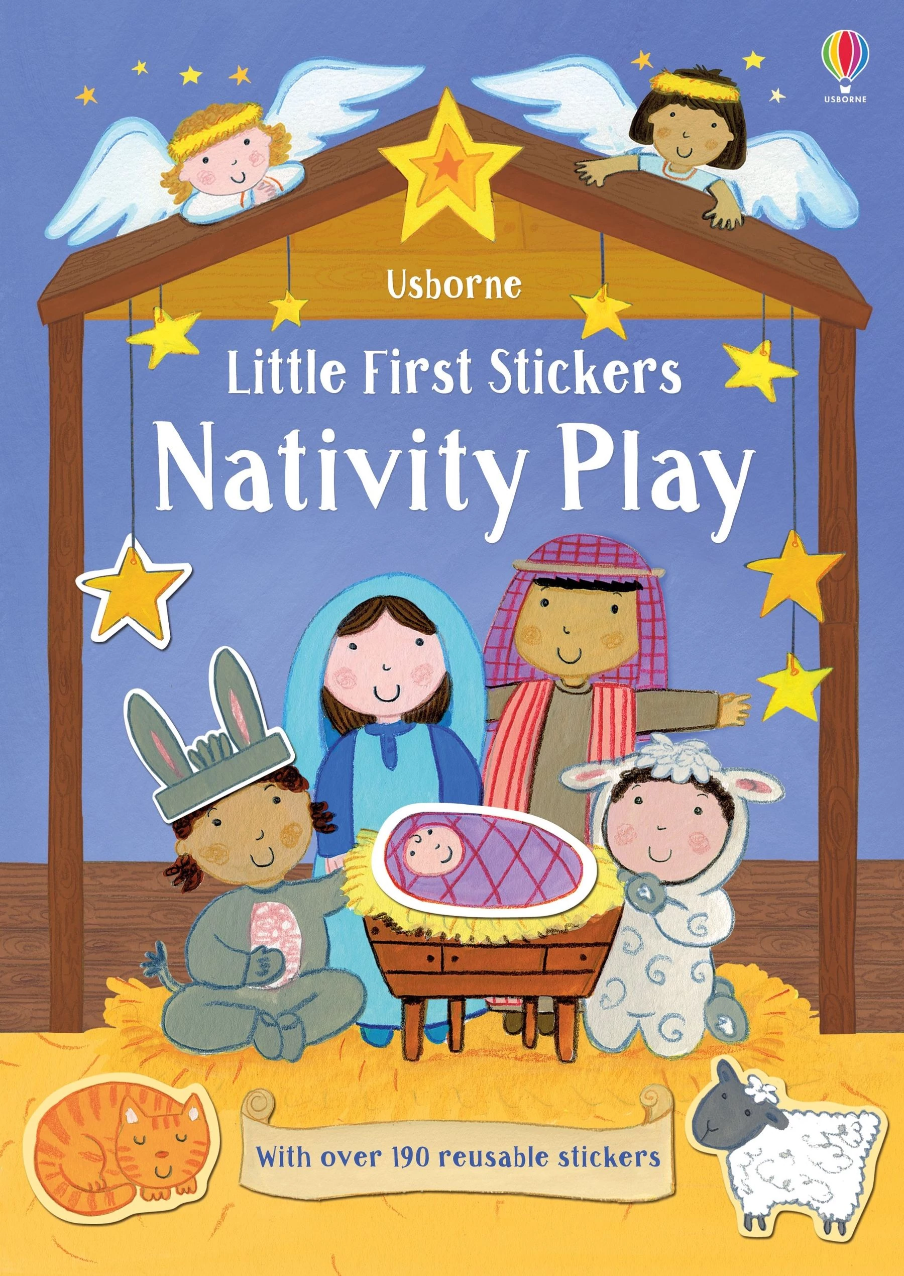 LITTLE FIRST STICKERS NATIVITY PLAY