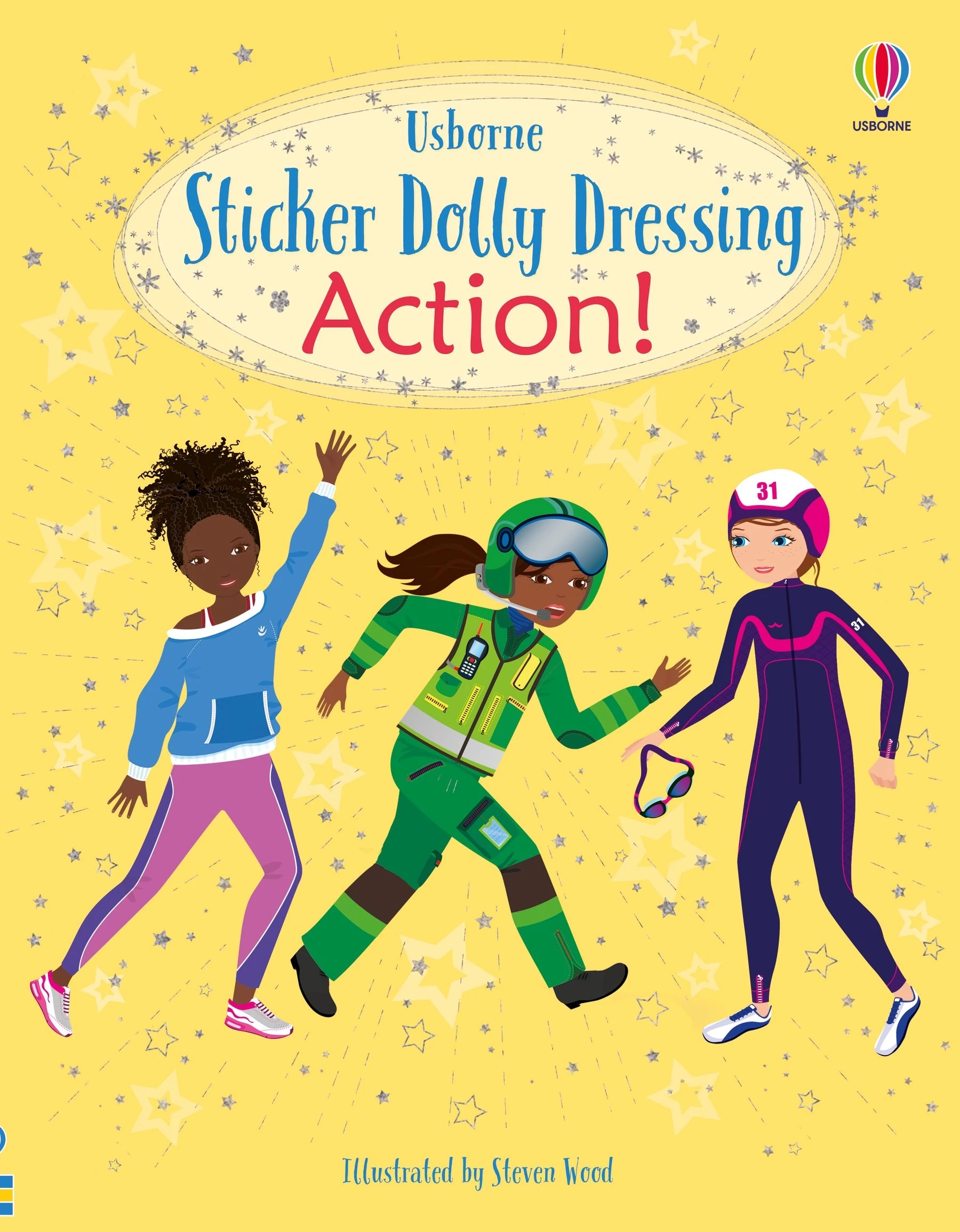 STICKER DOLLY DRESSING-ACTION!