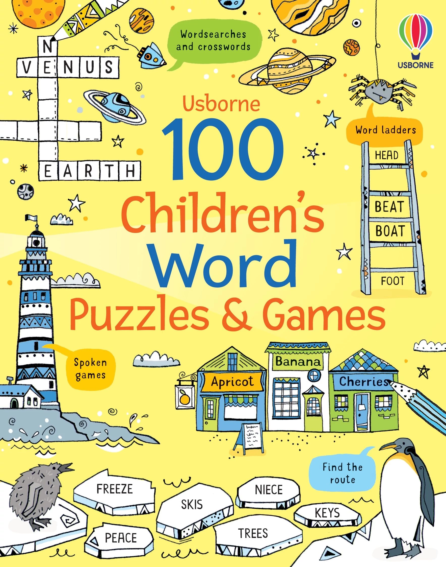 100 CHILDREN'S WORD PUZZLES AND GAMES