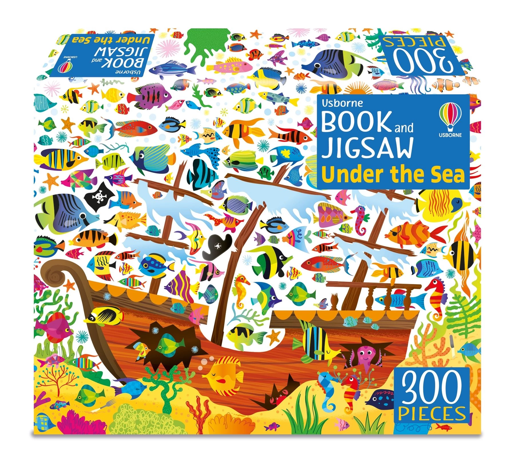 BOOK AND JIGSAW - UNDER THE SEA