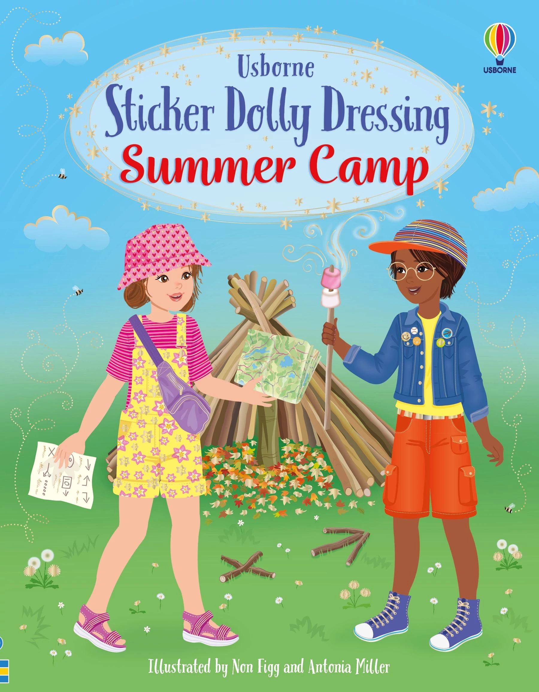 STICKER DOLLY DRESSING -  SUMMER CAMP