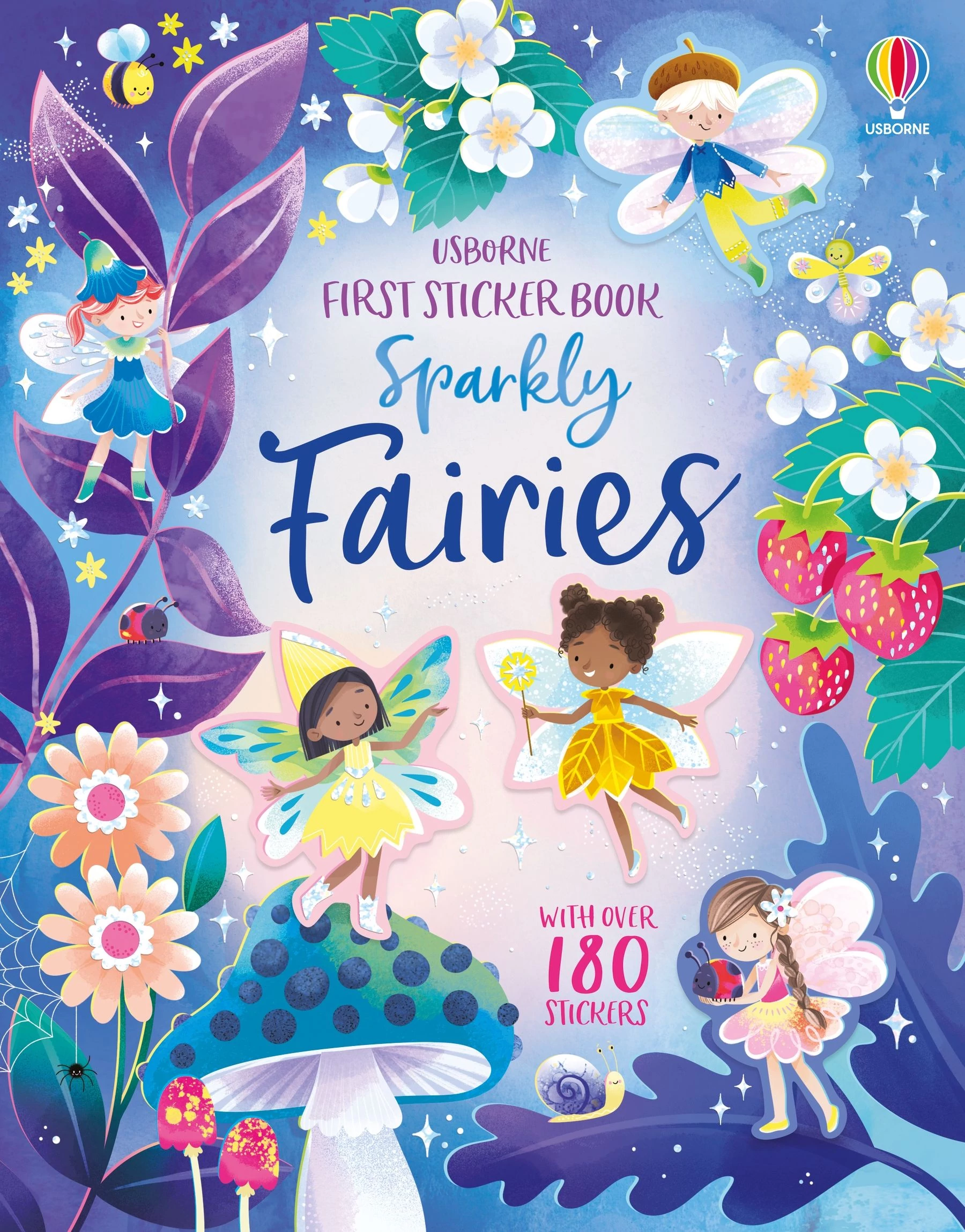 FIRST STICKER BOOK-SPARKLY FAIRIES