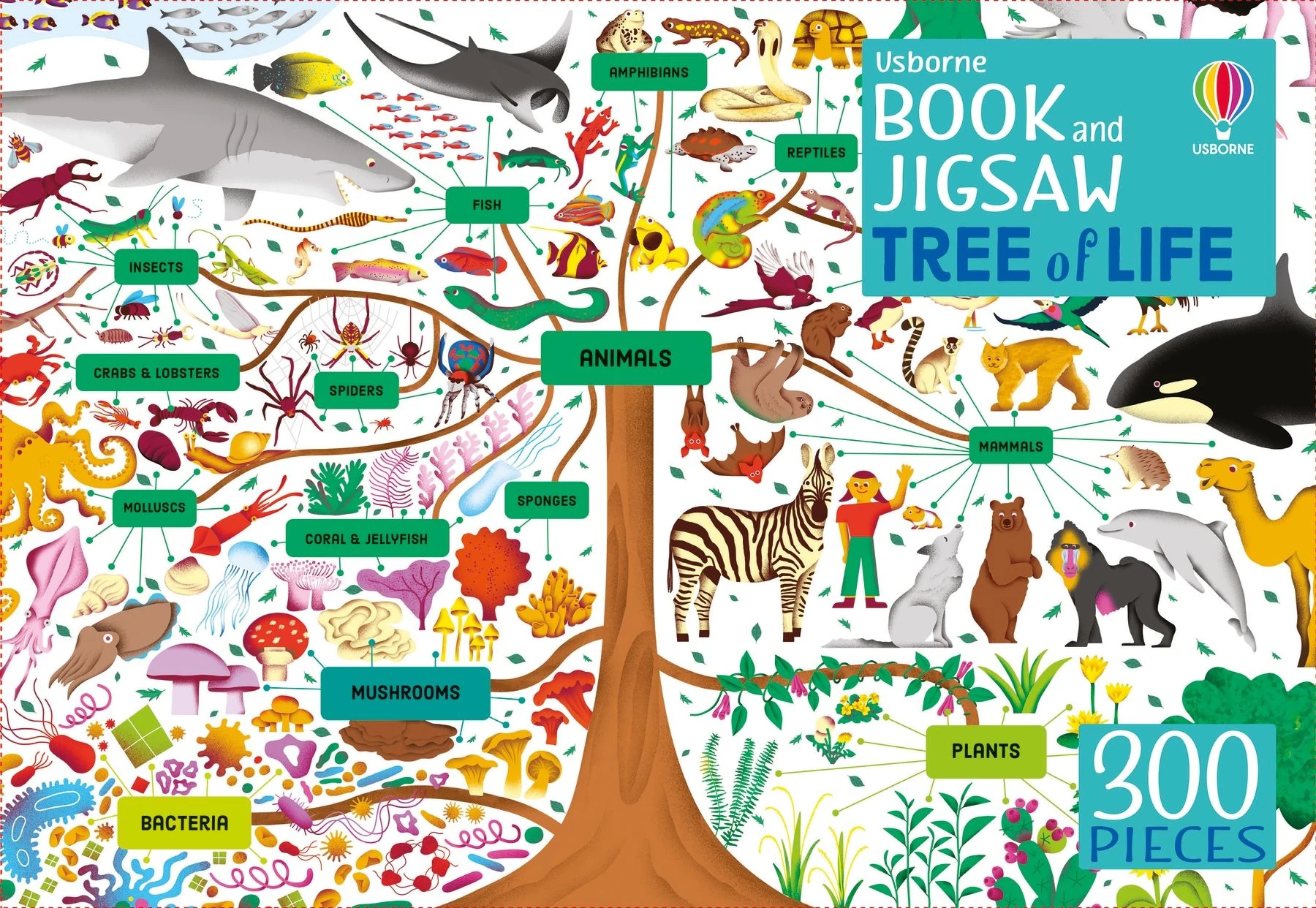 USBORNE BOOK AND JIGSAW: TREE OF LIFE