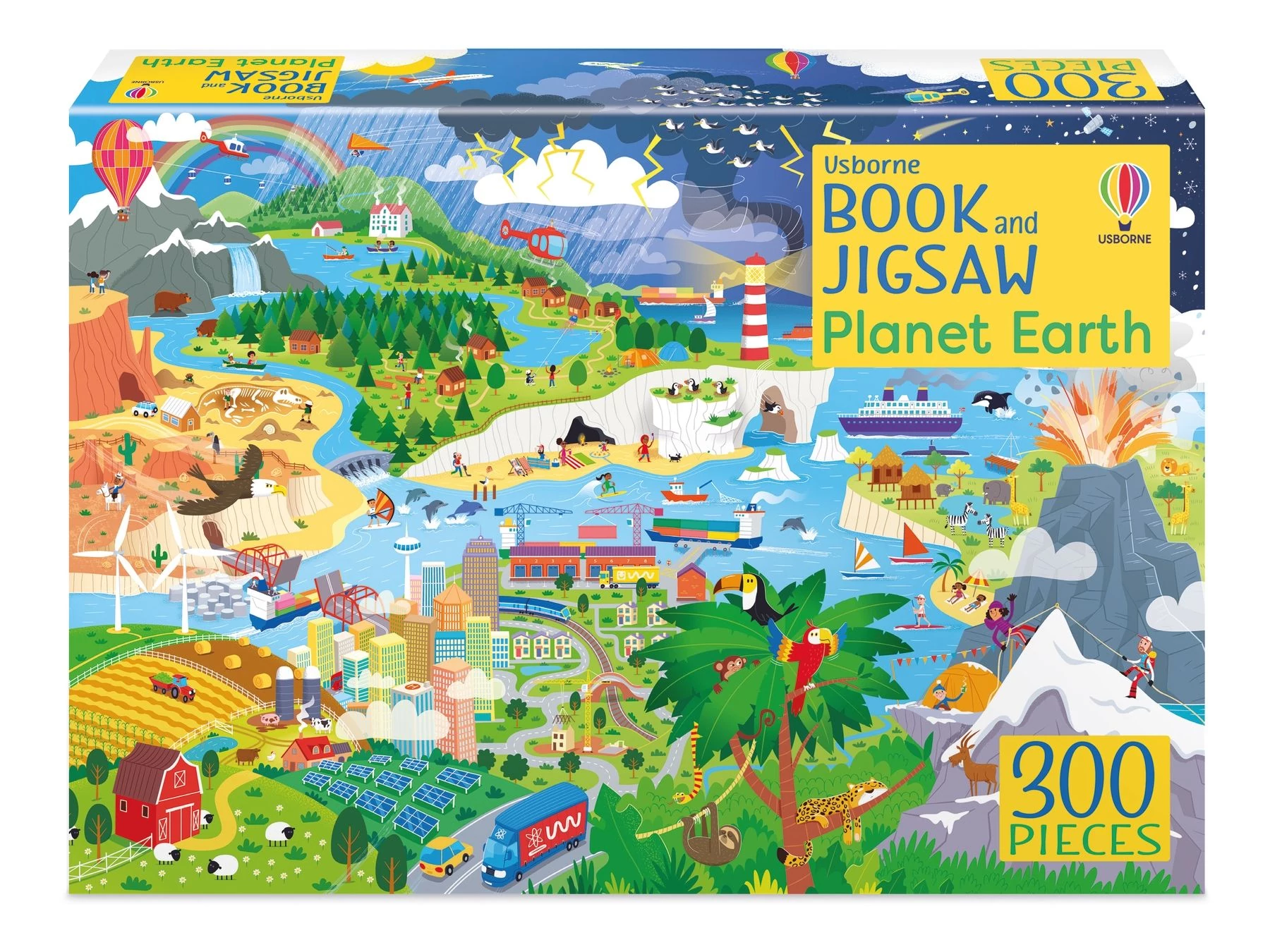 USBORNE BOOK AND JIGSAW PLANET EARTH