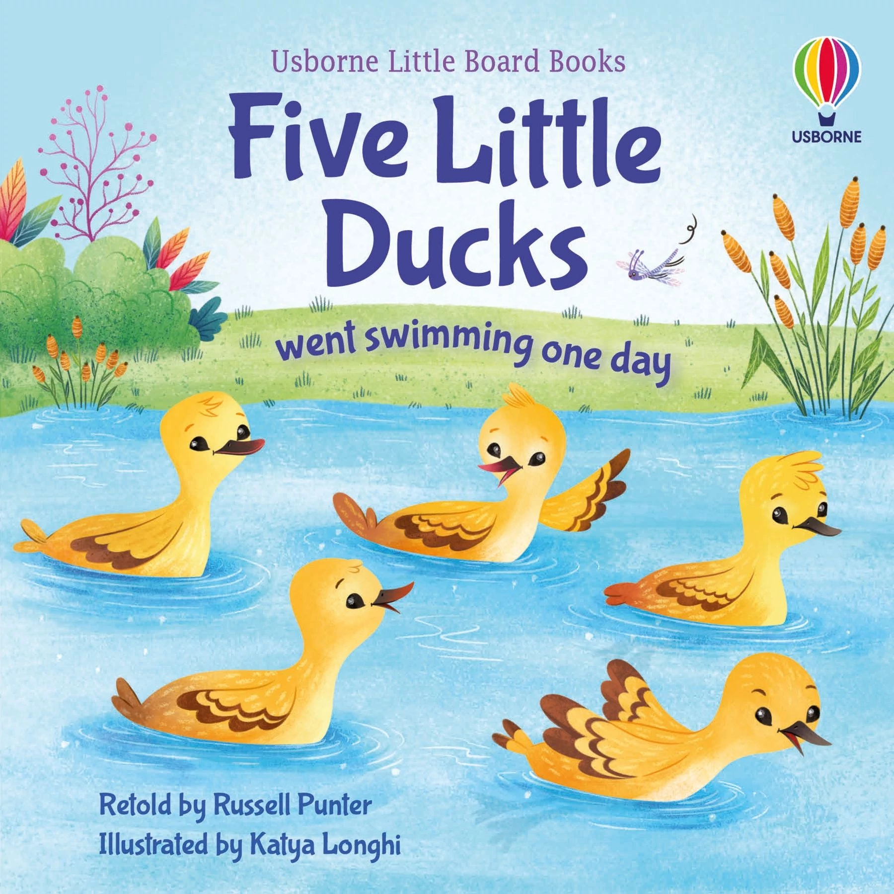 LITTLE BOARD BOOKS - FIVE LITTLE DUCKS WENT SWIMMING ONE DAY